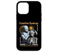 Sci Fi Creative Synergy AI Humans Innovating Together Case for iPhone 12 mini