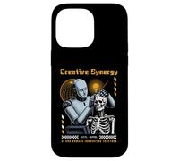Sci Fi Creative Synergy AI Humans Innovating Together Case for iPhone 14 Pro Max