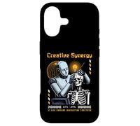 Sci Fi Creative Synergy AI Humans Innovating Together Case for iPhone 17