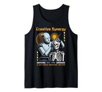 Sci Fi Creative Synergy AI Humans Innovating Together Tank Top