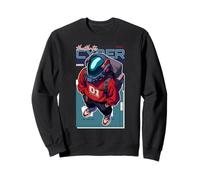 Sci Fi Cyber 3000 HeadHunter 01 Class My Cat Sweatshirt