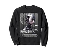 Sci Fi Cyber EVA 02 Human Existence Technology Sweatshirt