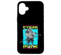 Sci Fi Cyberpunk CYBER PUNK Rewrite The Future Case for iPhone 16 Plus