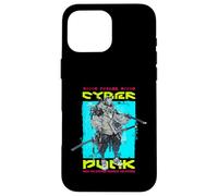 Sci Fi Cyberpunk CYBER PUNK Rewrite The Future Case for iPhone 16 Pro Max