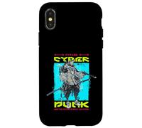 Sci Fi Cyberpunk CYBER PUNK Rewrite The Future Case for iPhone X/XS