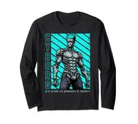 Sci Fi Cyborg Beyond The Boundaries of Humanity Long Sleeve T-Shirt