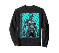 Sci Fi Cyborg Beyond The Boundaries Of Humanity Sweatshirt