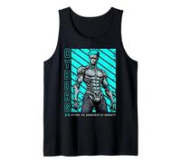Sci Fi Cyborg Beyond The Boundaries of Humanity Tank Top