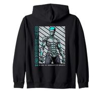 Sci Fi - Cyborg Beyond The Boundaries Of Humanity Zip Hoodie