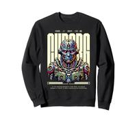 Sci Fi Cyborg Code 384Y 3 AB Neo Terra Bioroid Sweatshirt