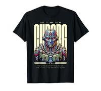 Sci Fi Cyborg Code 384Y 3 AB Neo Terra Bioroid T-Shirt