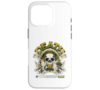 Sci Fi DEATH Cosmic Void Astronaut Skull Case for iPhone 16 Pro