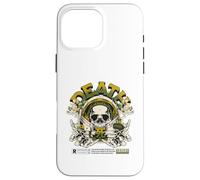 Sci Fi DEATH Cosmic Void Astronaut Skull Case for iPhone 16 Pro Max