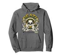 Sci Fi DEATH Cosmic Void Astronaut Skull Pullover Hoodie