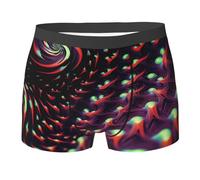 Sci-Fi Dizziness Boxers Retro Stretch Boxers Soft Underpants For Everyday Wear Adults Sports S