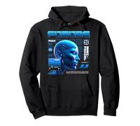 Sci Fi Future EVA 02 Artificial Intelligence Mirror Humanity Pullover Hoodie