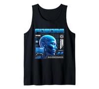 Sci Fi Future EVA 02 Artificial Intelligence Mirror Humanity Tank Top
