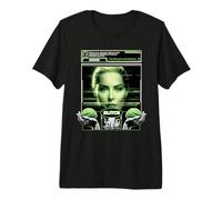 Sci Fi Glitch Critical Error Cyberpunk AI Premium T-Shirt