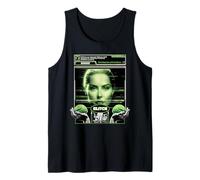 Sci Fi Glitch Critical Error Cyberpunk AI Tank Top