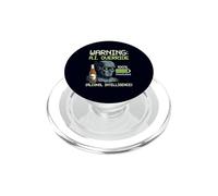 Sci-Fi Humor A.I. Override Alcohol Intelligence Robot Beer PopSockets PopGrip for MagSafe