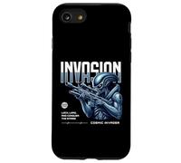 Sci Fi Invasion Cosmic Invader Lock Load Conquer The Stars Case for iPhone SE (2020) / 7/8