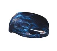 Sci-fi Jellyfish Sports Headband for Light Comfort Absorbent Elastic Breathable Outdoor Activities