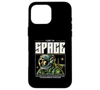 Sci Fi Lost In Space Exploring New Worlds Astronaut Case for iPhone 16 Pro Max