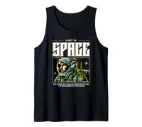 Sci Fi Lost in Space Exploring New Worlds Astronaut Tank Top