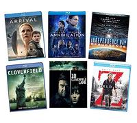 Sci-fi Movie Collection Blu Ray - Arrival / Annihilation / Cloverfield / 10 Cloverfield Lane / Independence Day: Resurgence / World War Z
