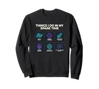 Sci-Fi Movies Things I Do In My Spare Time Hobbies Sweatshirt