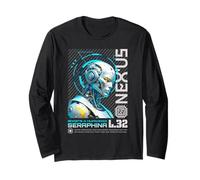 Sci Fi Nexus Seraphina L32 Humanoid Android Long Sleeve T-Shirt