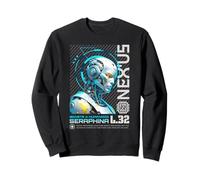 Sci Fi Nexus Seraphina L32 Humanoid Android Sweatshirt