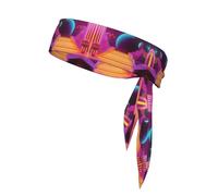 Sci Fi Planet Tie Headband for Women & Men - Stylish Sports Head Tie, Suitable for Various Sports Activities