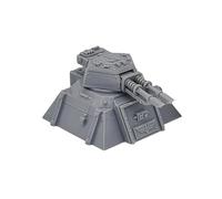 Sci-Fi Sentry Turrets 1x Twin-LC - 28mm Scale Scenery For Tabletop Wargaming, RPGs & Dioramas