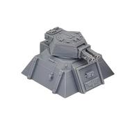 Sci-Fi Sentry Turrets 3x Twin-HB - 28mm Scale Scenery For Tabletop Wargaming, RPGs & Dioramas