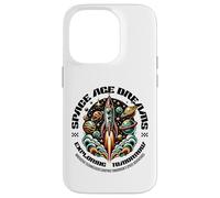 Sci Fi Space Age Dreams Exploring Tomorrow Case for iPhone 14 Pro