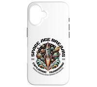 Sci Fi Space Age Dreams Exploring Tomorrow Case for iPhone 16