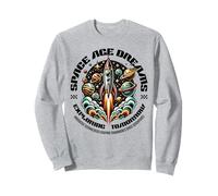 Sci Fi Space Age Dreams Exploring Tomorrow Sweatshirt