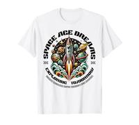Sci Fi Space Age Dreams Exploring Tomorrow T-Shirt