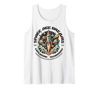 Sci Fi Space Age Dreams Exploring Tomorrow Tank Top