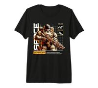 Sci Fi Space Defender The Battle for Survival Premium T-Shirt