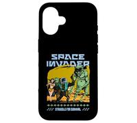 Sci Fi Space Invader Struggle For Survival Retro Case for iPhone 16