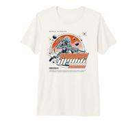 Sci Fi Space Invasion Alien Warrior Future Battle Premium T-Shirt