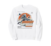 Sci Fi Space Invasion Alien Warrior Future Battle Sweatshirt