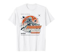 Sci Fi Space Invasion Alien Warrior Future Battle T-Shirt