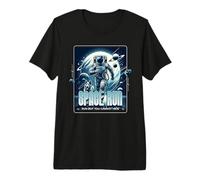 Sci Fi Space Run Run But You Cannot Hide Astronaut Premium T-Shirt