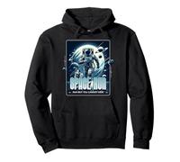 Sci Fi Space Run Run But You Cannot Hide Astronaut Pullover Hoodie