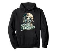 Sci Fi Space Wanderer Relax Among The Stars Alien Style Pullover Hoodie