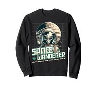 Sci Fi Space Wanderer Relax Among The Stars Alien Style Sweatshirt