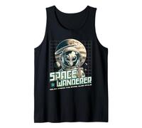 Sci Fi Space Wanderer Relax Among The Stars Alien Style Tank Top